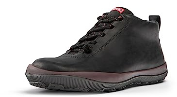 Camper Peu Pista GM K400481, Barco Ankle para Mujer, Negro 016, 38 EU