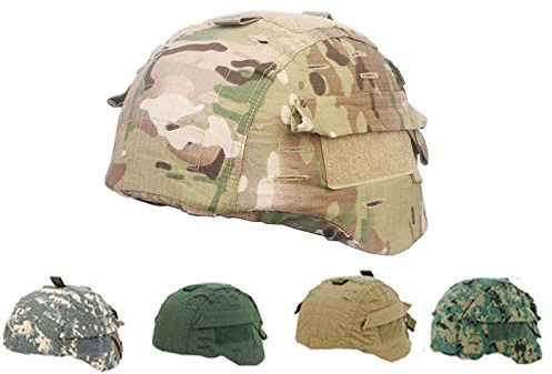 Elite Tribe Mich 2000 Taktisch Helm Cover Kampf Helm Cover (Black)