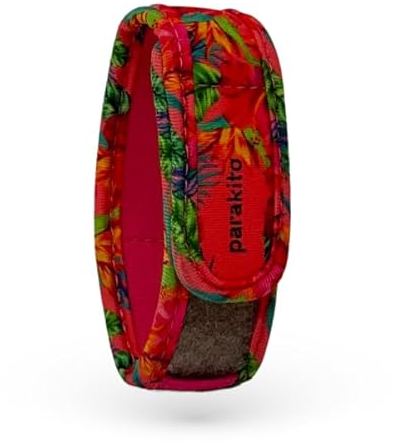 ATC Handels GmbH Para'Kito Anti-Mücken Armband inkl. 2 Pellets für Kinder und Erwachsene - Mückenschutz, Mückenabwehr, Schutz gegen Mücken für Hand- und Fußknöchel (Dschungel pink)