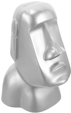 VINTORKY Versatile Moai Headphone Stand Desk Glasses Holder Elegant Office Decor for