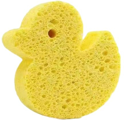 Spugna Da Bagno Per Bambino - Scrubber Gel Bagno Per Bambino | Spugna Da Bagno In Polpa Di Legno | Spazzola Da Doccia Per Bambini Piccoli | Spugna Da Doccia Per Strofinare La Pelle Morta