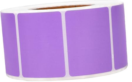 Lurrose Thermoetikettenpapier Zum Bedrucken Selbstklebende Etikettenrolle Für Drucker Transparente Aufkleber Für Preisauszeichnung Organisation Und Beschriftung