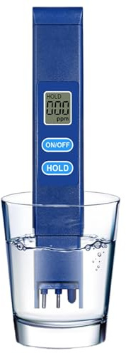 Wasserqualitätsmessgerät, Trinkwassertester, Wassertestmessgerät | Messgerät für insgesamt leichtgewichtiges, hochpräzises Taschenmessgerät für genaue Ergebnisse
