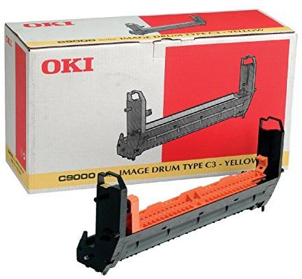 OKI Yellow Image Drum for C9200/C9400 39000pages - Printer Drums (39000 pages, Yellow)
