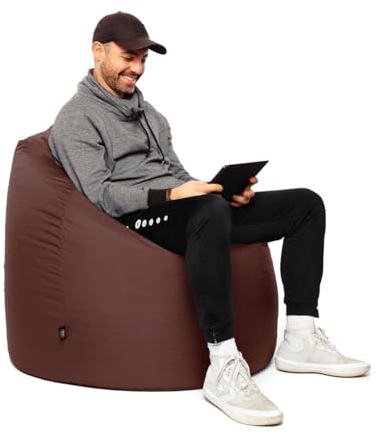 patchhome Saco de Asiento gota forma para in & outdoor XL 300 litros – Con relleno de poliestireno en 25 Varios. Colores y 3 Tamaños
