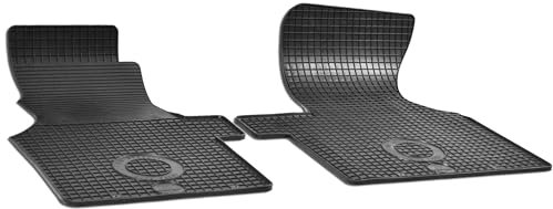 WALSER DirtGuard Gummi Fussmatten Auto für VW Transporter IV 1990-2003, 100% passgenaue Auto Fußmatten, robuste Universal Fußmatte Auto, Gummimatten Auto
