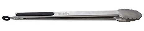 Char-Broil 140 586 - Pinza con Impugnatura Antiscivolo, Acciaio Inox