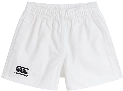 Canterbury pojkar professionella bomull rugby shorts Vitt 10 Years