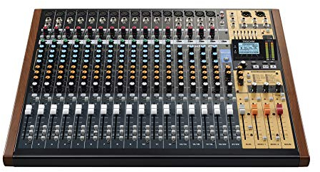 Tascam Modell 24 22-Kanal-Eingang, analoger Mixer mit 24 Spuren, Multi-Track-Recorder, Audio-Schnittstelle