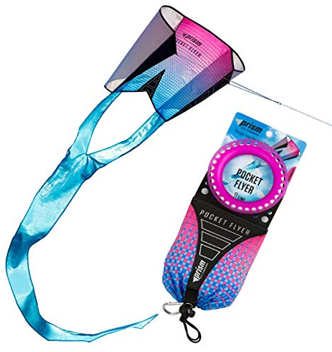 Pocket Flyer Single Line Kite Ultraviolet - Ready for Flight Wherever Adventure Takes You