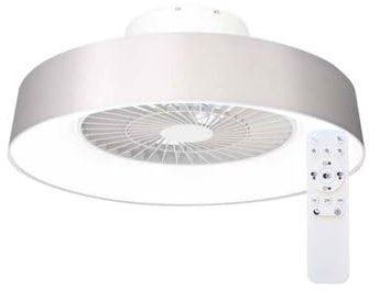 Ventilador de techo Box Fan con mando 22' CCT regulable Gris