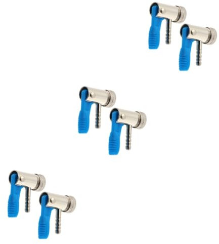 JECOMPRIS 6stücke Reifenluftanschluss Adapter Für Pneumatikpumpe Schnelle Clip-verbindung Für Auto Und Korrosionsbeständig Für Luftkompressoren Geeignet