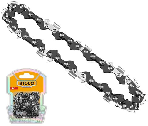 INGCO Chainsaw Chain for 6 Inch Bar, 38 Drive Links Only Suitable for INGCO Mini Chain Saw AGSC50601