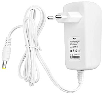 CABLEPELADO Alimentador 24V 2A, Adaptador de Corriente, Fuente de Alimentación, Cargador 24V, Adaptador Alimentación, Conector DC 5.5 x 2.5 mm, Blanco