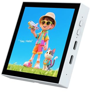 ESP32-S3 Smart 86 Box Development Board, Onboard 4inch 480 x 480 Pixel Touch Display, Supports 2.4GHz Wi-Fi and Bluetooth BLE 5, Enables Smart Living & Industrial IoT, Supports AI Voice Interaction