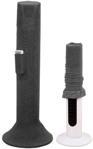 Stehende Lüfterstaubbedeckung Anti -Staub Elastischer Boden Stehende Vollbedeckung Turmventilator Abdeckung Aufbewahrung Für Die Meisten Tower -lüfter