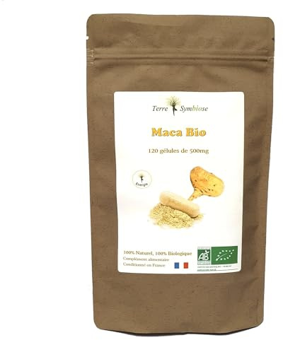 Maca Bio - 120 gélules de 500mg