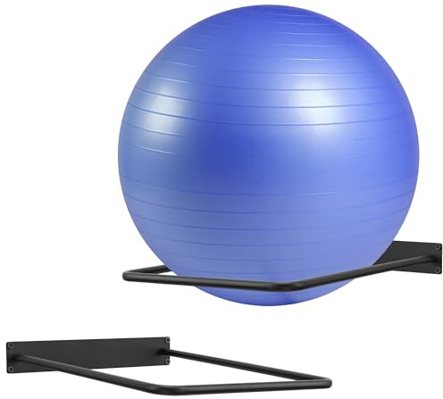 XIAOPEIZHI, Ballhalter, Wandhalterung, Schwangerschaftsballhalter, Gymnastikballhalter, Stabilitätsballständer für Zuhause und Yoga-Studios oder kommerzielle Fitnessstudios, fungiert als