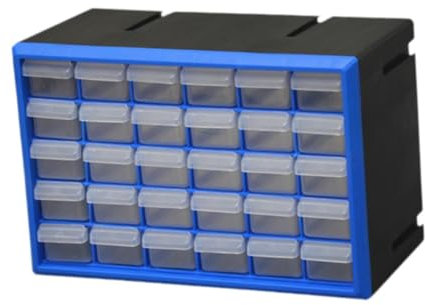 FytStycale Armadio portaoggetti con cassetto, organizzatore per Garage, Montaggio a Parete, Contenitore per la casa, Cassetta degli Attrezzi per Gioielli, 30 Cassetti