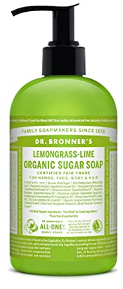 Dr. Bronner's Sugar Soap Zitronengras Limette 710 ml