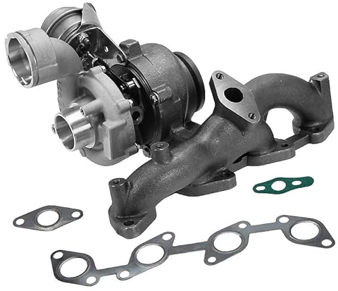BESTPRICE 1x Turbolader inkl. Unterdruckdose, Kompatibel mit A udi A3, SEAT ALTEA, LEON, TOLEDO, SKODA OCTAVIA 2, VW GOLF PLUS 5, GOLF 5, JETTA, PASSAT B6, TOURAN (1T1. 1T2)