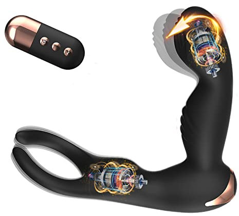 ZWFUN Prostata-Massagegerät 3-in-1 Vibrator mit Schaukelfunktion
