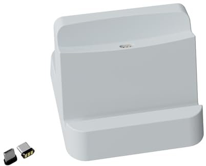 Charging Dock For PlayStation Portal Console Charger Station for PS5 Portal Charger Base with Type C Connector Game Accessories Charging Dock (White)