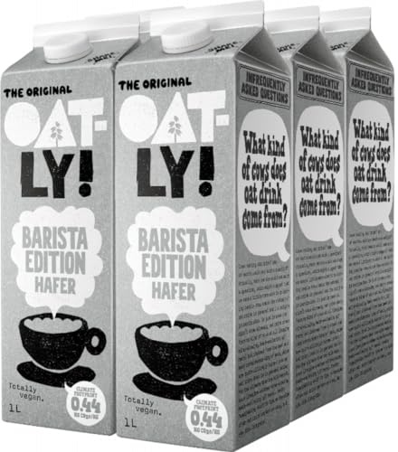 Oatly Barista Edition Hafer 1000 milliliter x 6 STÜCK