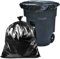 Sac Poubelle 360 Litres | 20 x Housses de Container + 1 Sangle de Fixation Offert | Sacs Housses 360 Litres Noir | Tous Types Déchets et Ordures | Epaisseur 30µ | Anti Fuites et Anti Salissures