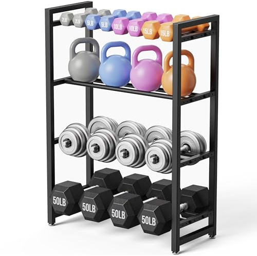 Dumbbell Rack, Weight Rack for Home Gym
