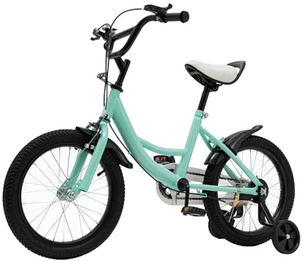 CHERIPOLI 16 inch road Child Bicycle with Removable Stabilizers, Training Design More Balance Kids Bike, for 5-8 years old Boys Girls Children cycling