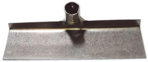 OEM SYSTEMS Raschiafango in Acciaio Zincato 400 mm Senza Manico