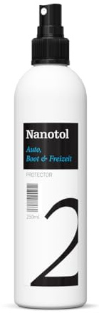 Nanotol Auto, Boot, Freizeit Protector 250 ml (40 m²) - Nanoversiegelung (Step 2) für Lack, Felgen, Autoglas - Glanzversiegelung Lackpflege Lotuseffekt Keramik-Polymer-Hybrid-Beschichtung