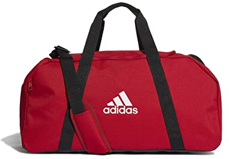 adidas Unisex - Adulto Tiro Primegreen Duffel Bag, Team Power Red/Black/White, M