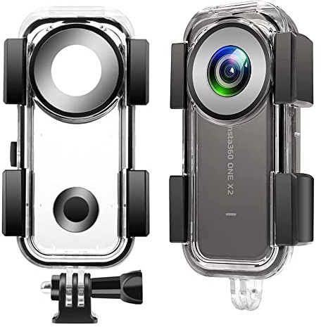 Flycoo, custodia impermeabile per Insta360 ONE X2, custodia subacquea per fotocamera panoramica a 360 gradi One X2