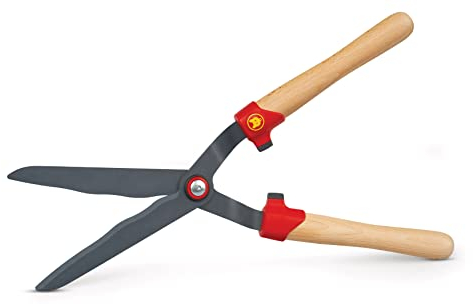 WOLF-Garten | Heckenschere HS-WW mit Wellenschliff und Holzgriff; 73AHA007650