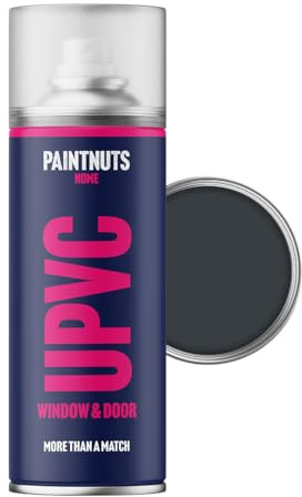 Paintnuts uPVC Window & Door Paint - RAL-7016 - ANTHRACITE GREY Satin 400ml Spray Can