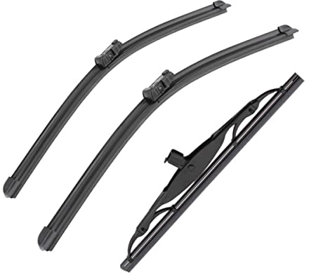 3 Wipers 26 14 10 Front And Rear Replacement Fit for Vauxhall/Opel Mokka 2012-2019, Windshield Wiper Blades Original Equipment Wiper Blade, That Meet OEM Quality Easy DIY Install Premium All-Season