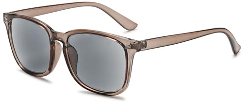 VEVESMUNDO Lesebrille mit Sonnenschutz Getönt Lesehilfe Sehhilfe Sonnenbrille Sonnenlesebrille mit sehstärke Damen Herren