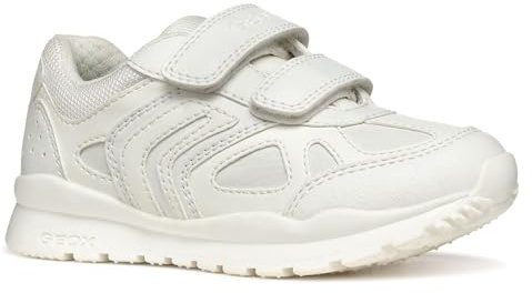 Geox J Pavel A - Scarpe da Ginnastica Bambino, White,