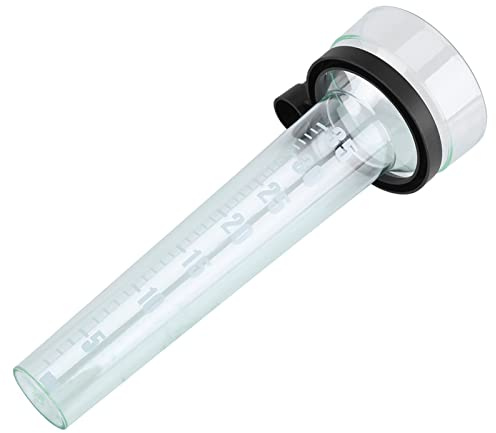 Gsycle Jauge De Pluie Extérieure 35mm, Pluviomètre Compteur d'eau De Pluie Précis en Plastique, Dispositif De Mesure De l'eau De Pluie Tube De Jauge d'eau De Pluie De Mesure pour La Maison Le Jardin