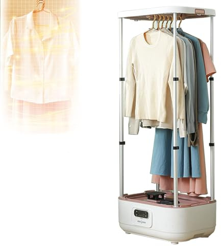 LINTAIZUO Vaporizador de Ropa de Pie, Plancha Automática, Secadora de Ropa, Secadora a Vapor, Portátil, para el Hogar, Plancha y Dobladora, Antiarrugas