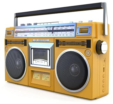 Reproductor retro de casete Boombox con USB/TF/Bluetooth, grabación y transcripción, ideal para familia y viajes