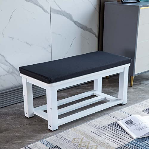 (Include solo il cuscino per seduta, nessun altro articolo) 160 x 40 x 5 cm, cuscino da esterno rimovibile in schiuma antiscivolo per patio, giardino, altalena, mobili da interni, design spesso e