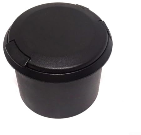 LatoYard Portavasos de almacenamiento para Mercedes para Vito Clase V W447 W448 2016-2023, ABS negro, OEM 4488102000