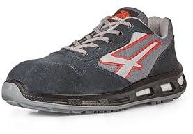 U-Power Red Lion Active, Chaussures de sécurité unisexes, légères, flexibles, anti-crevaison en cuir, avec insert Infinergy, avec embouts en aluminium (Blue 39)