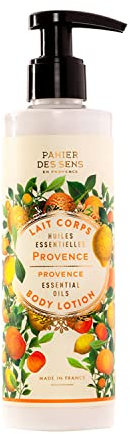 Panier des Sens – Crema Corpo - Crema Corpo Idratante Provenza per Pelle Secca, Con Burro di Karité, Latte Corpo Made in France, Crema Idratante Vegana per Donne Uomini, 97% Naturale - 250ml