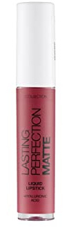 Collection Cosmetics Lasting Perfection Matte Liquid Lipstick, Moisturising, Transfer-Proof, 3.5ml, Devoted