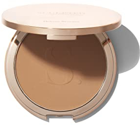 Deluxe Bronzer from Sculpted by Aimee - 10g Long Lasting, Vegan, Limited Edition Matte Bronzer in Deluxe Compact (Medium Bronze)
