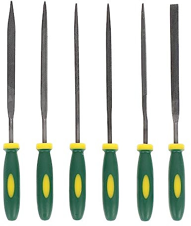 YARNOW 6stücke Stahlfeilen-set Mit Praktischen Schleiffeilen Und Diamantfeilen Für Haushalt Metallpolierwerkzeug-set Für Holzbearbeitungswerkzeuge